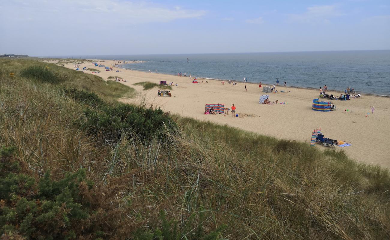 Caister-on-Sea'in fotoğrafı parlak kum yüzey ile