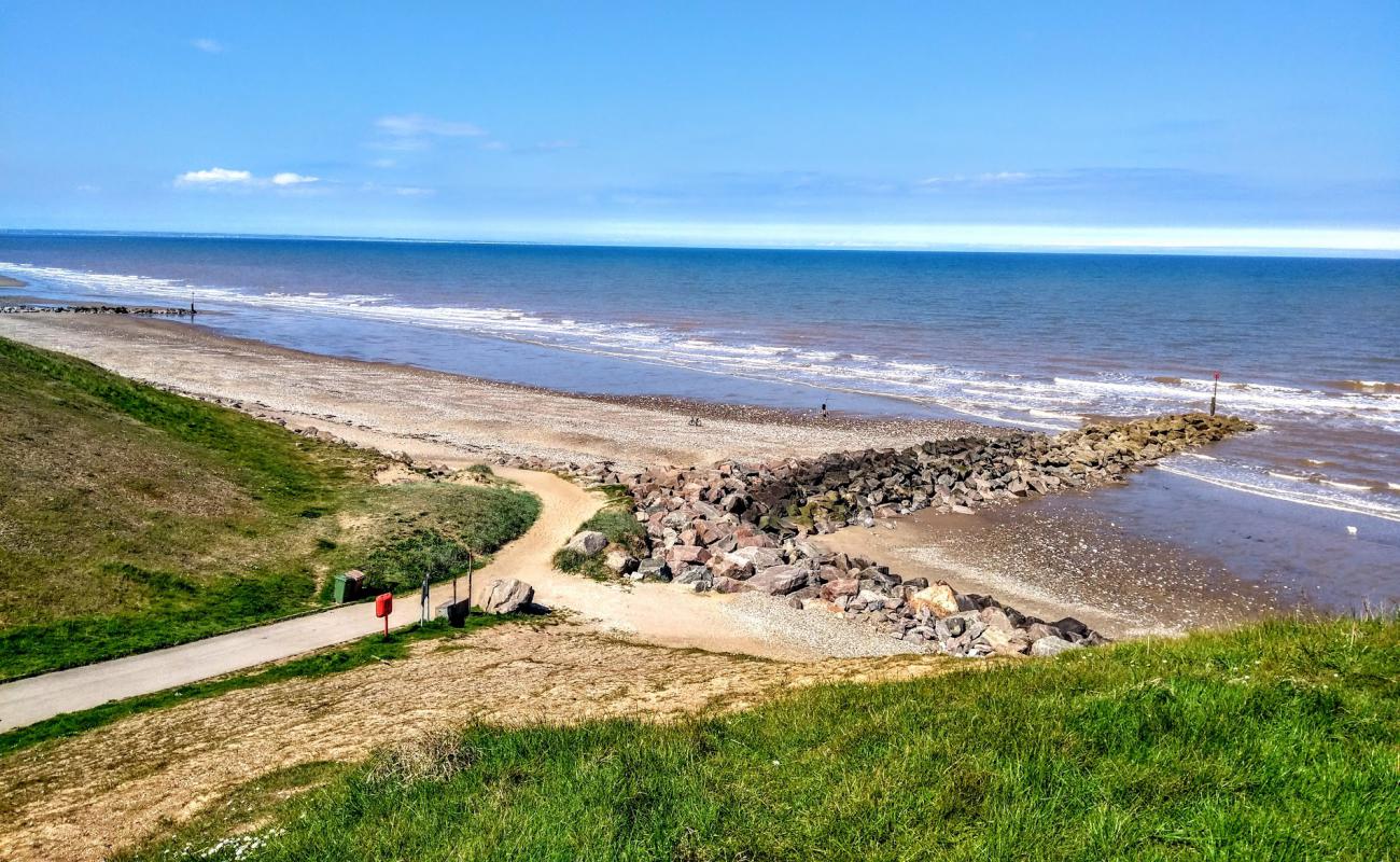 Mappleton plajı'in fotoğrafı açık bej kum yüzey ile
