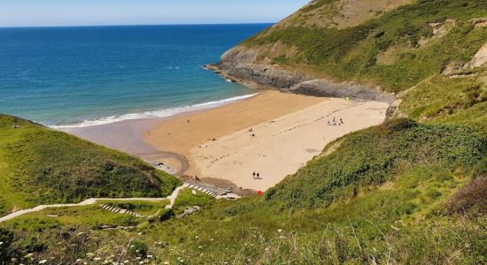 Mwnt plajı