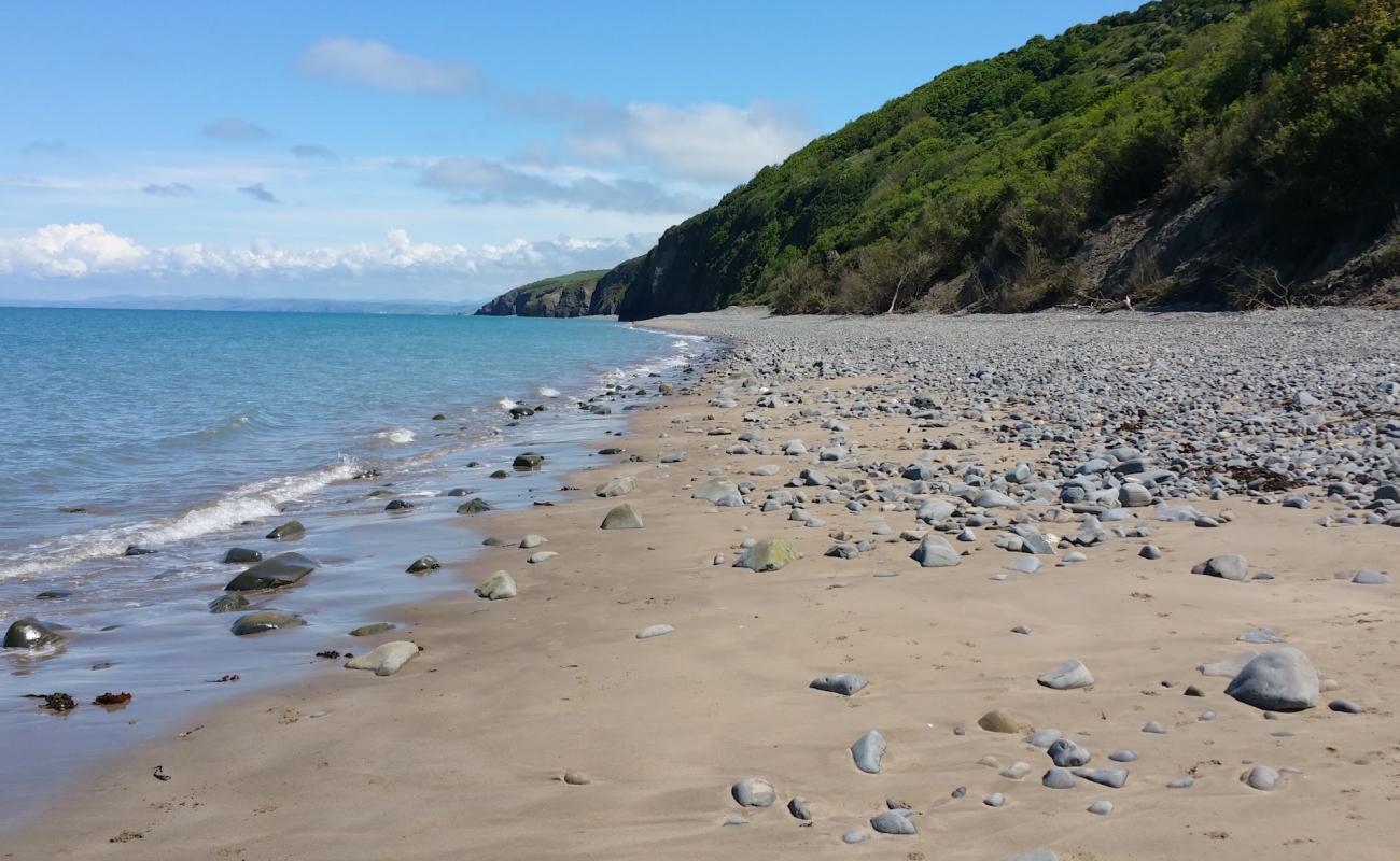 Cei Bach beach'in fotoğrafı gri kum ve çakıl yüzey ile