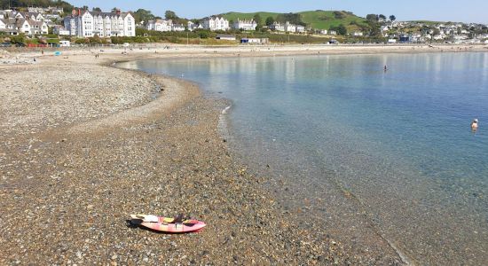 Criccieth beach