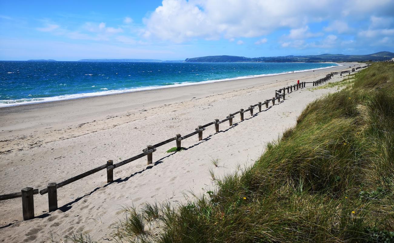 Pwllheli Plajı (Traeth Marian)'in fotoğrafı açık bej kum yüzey ile