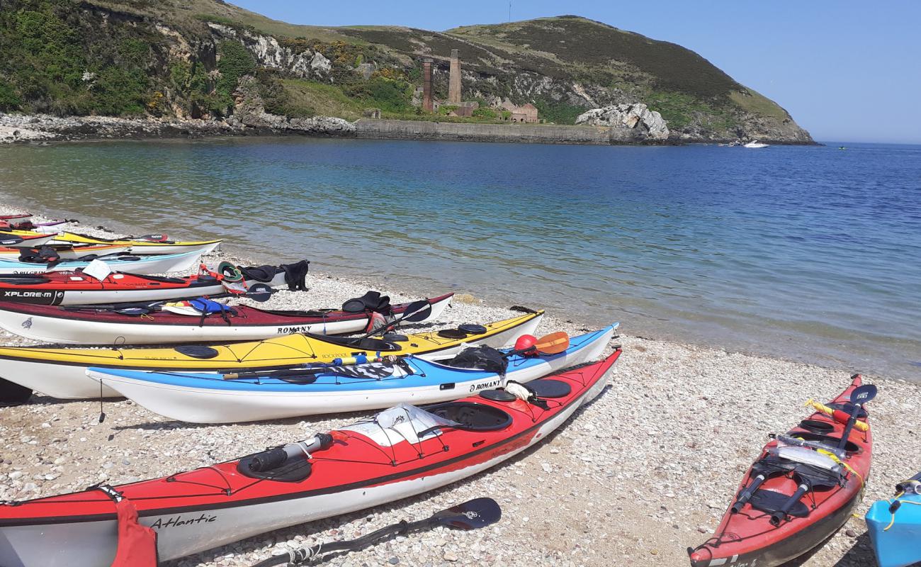 Traeth Porth'in fotoğrafı bej çakıl yüzey ile