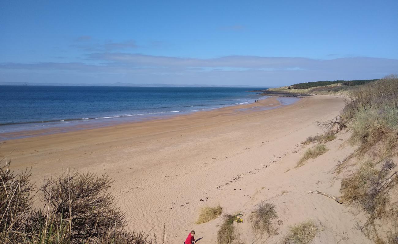 Gullane plajı'in fotoğrafı parlak kum yüzey ile