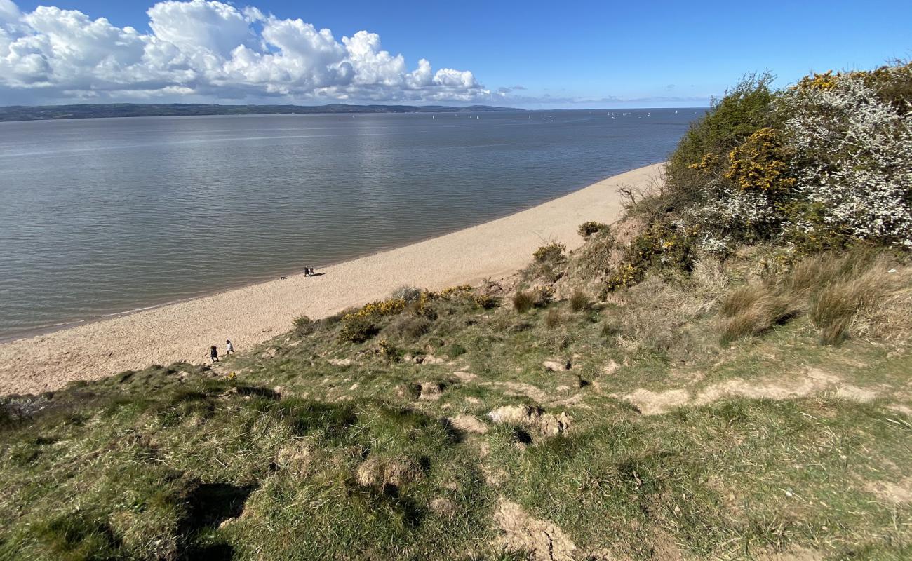 Thurstaston Plajı'in fotoğrafı çakıl ile kum yüzey ile