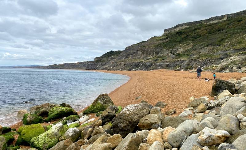 Rocken End Beach'in fotoğrafı parlak kum yüzey ile