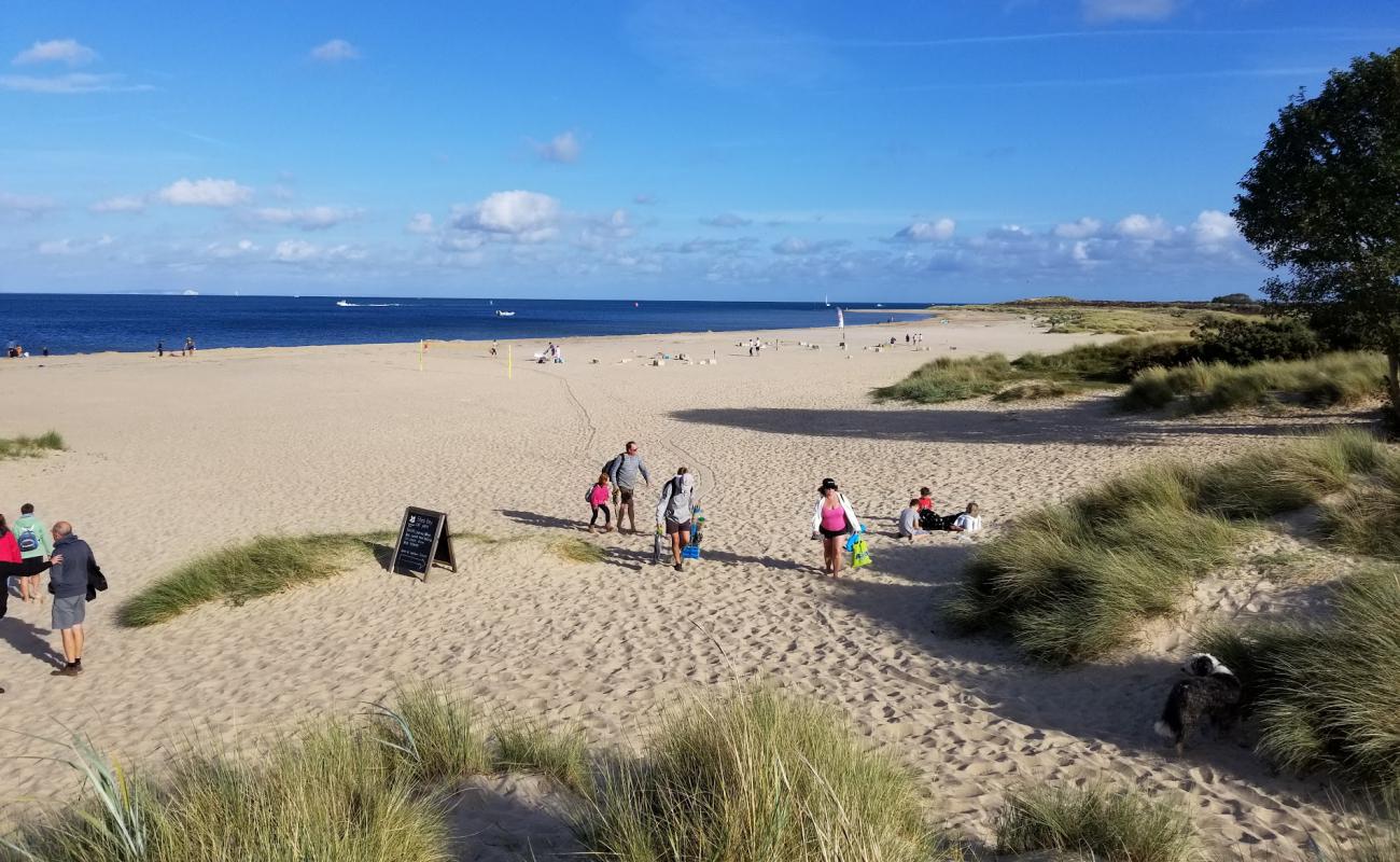 Shell Bay Beach'in fotoğrafı parlak kum yüzey ile