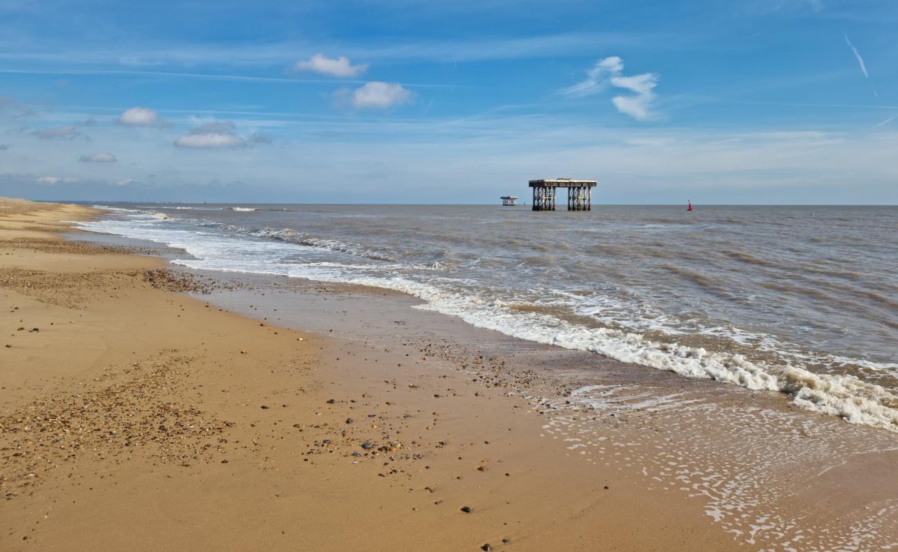 Sizewell Beach'in fotoğrafı hafif çakıl yüzey ile