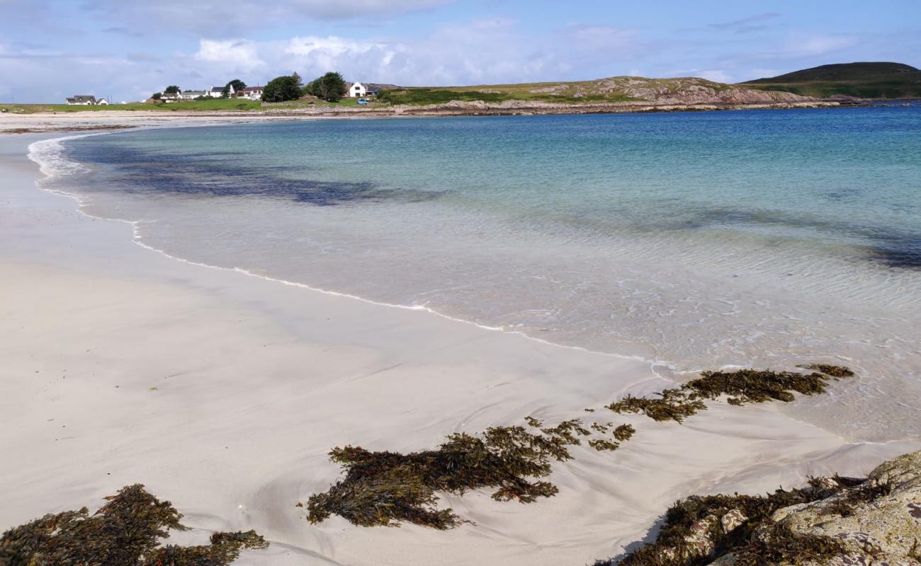 Mellon Udrigle Beach'in fotoğrafı parlak kum yüzey ile