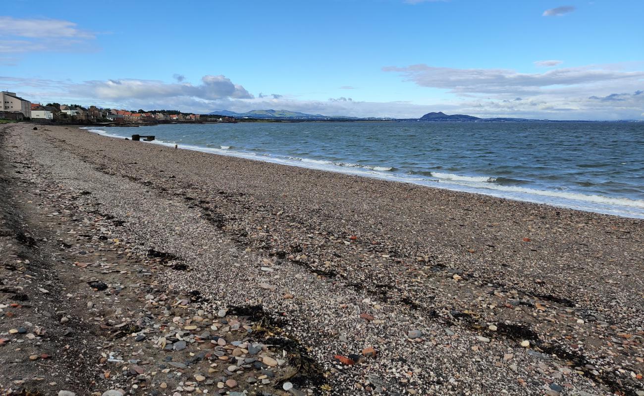 Prestonpans Beach'in fotoğrafı kayalık arazi yüzey ile