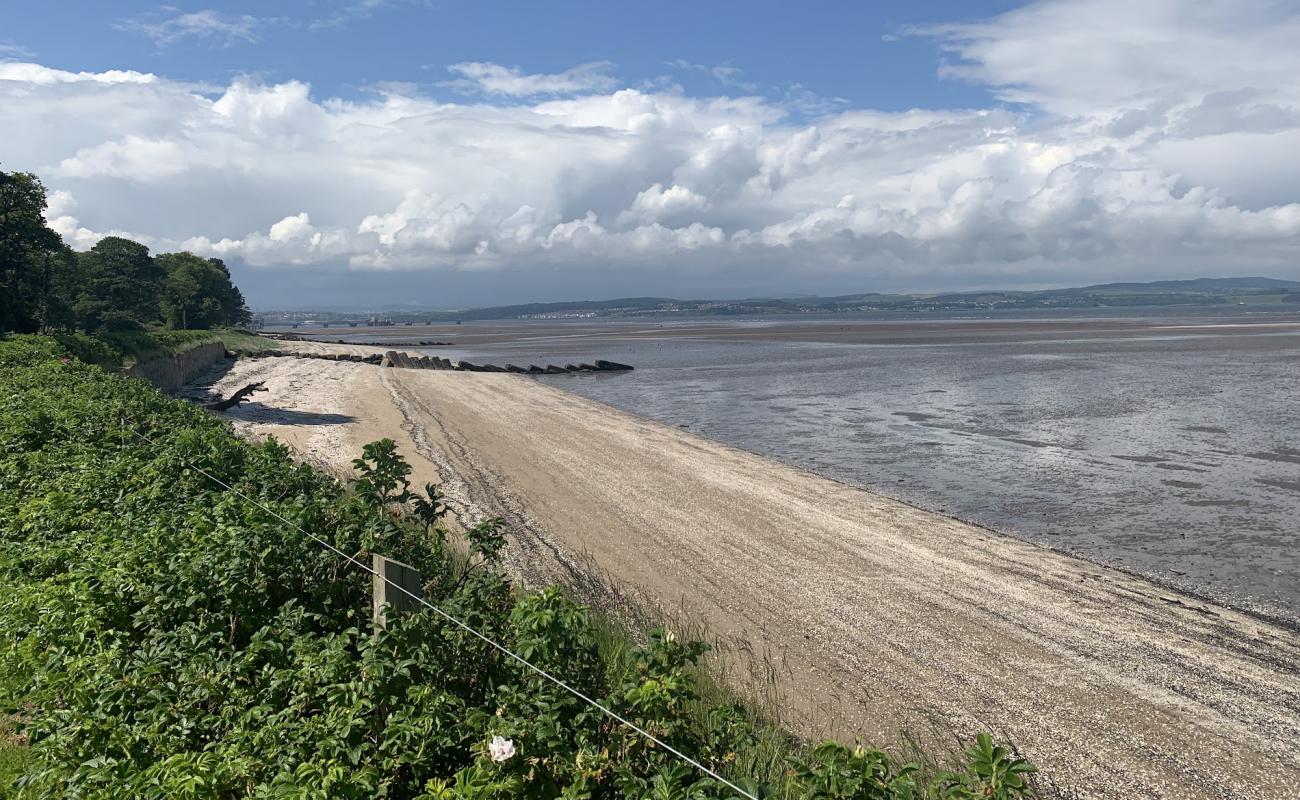 Barnbougle Castle Beach'in fotoğrafı bej kum ve çakıl yüzey ile
