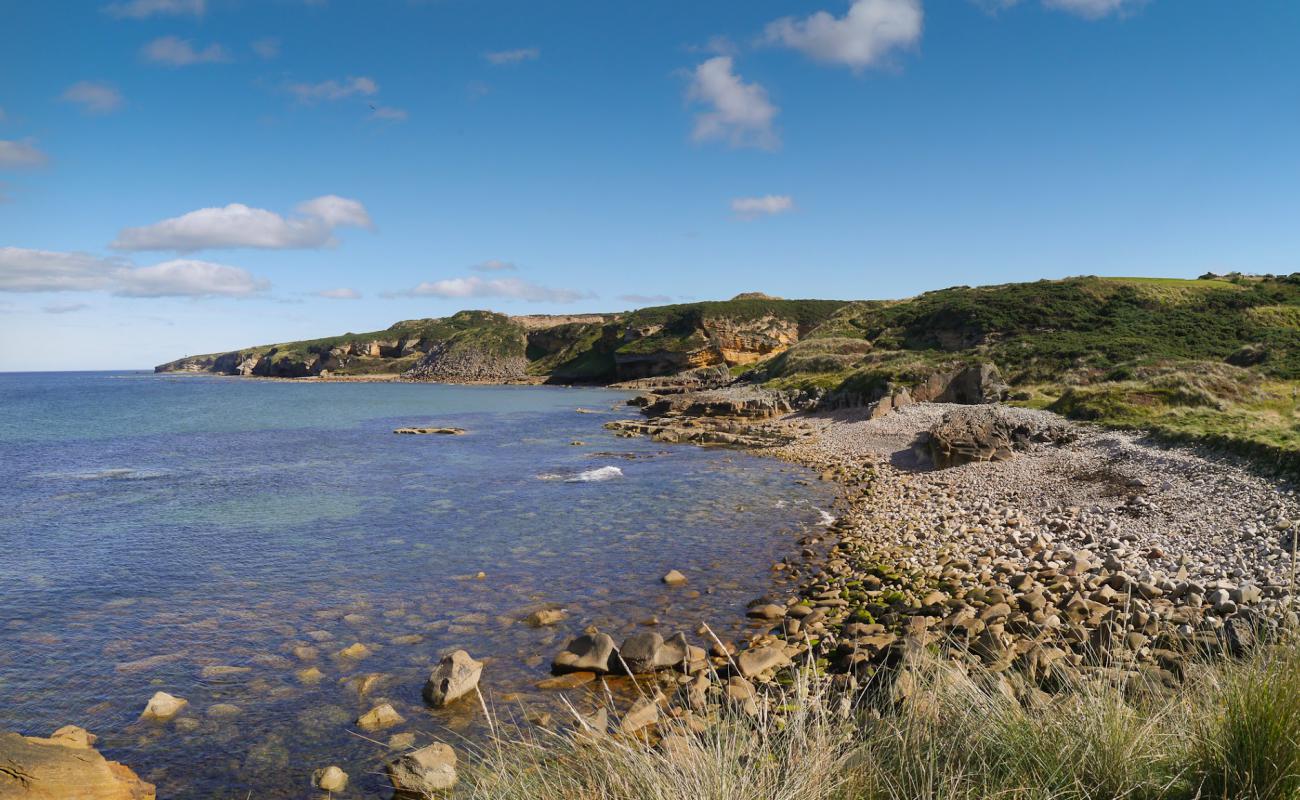 Hopeman Beach'in fotoğrafı kayalık arazi yüzey ile