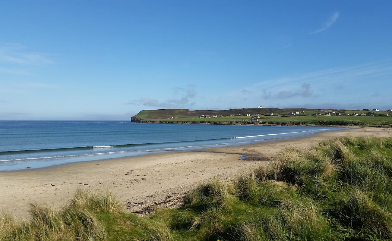 Dunnet Beach'in fotoğrafı açık bej kum yüzey ile