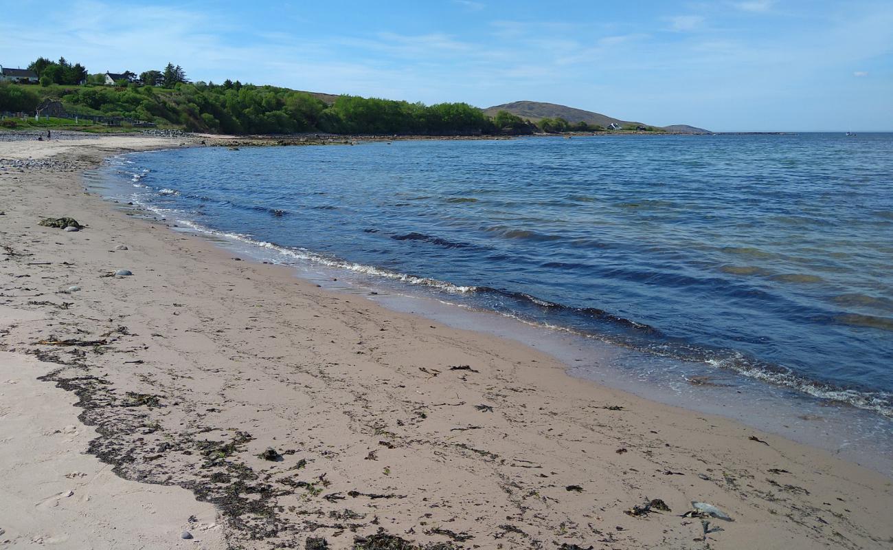 Gruinard Camping Beach'in fotoğrafı açık bej kum yüzey ile