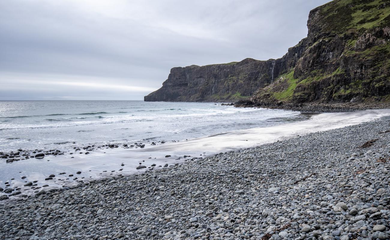Talisker Bay Beach'in fotoğrafı taşlı kum yüzey ile