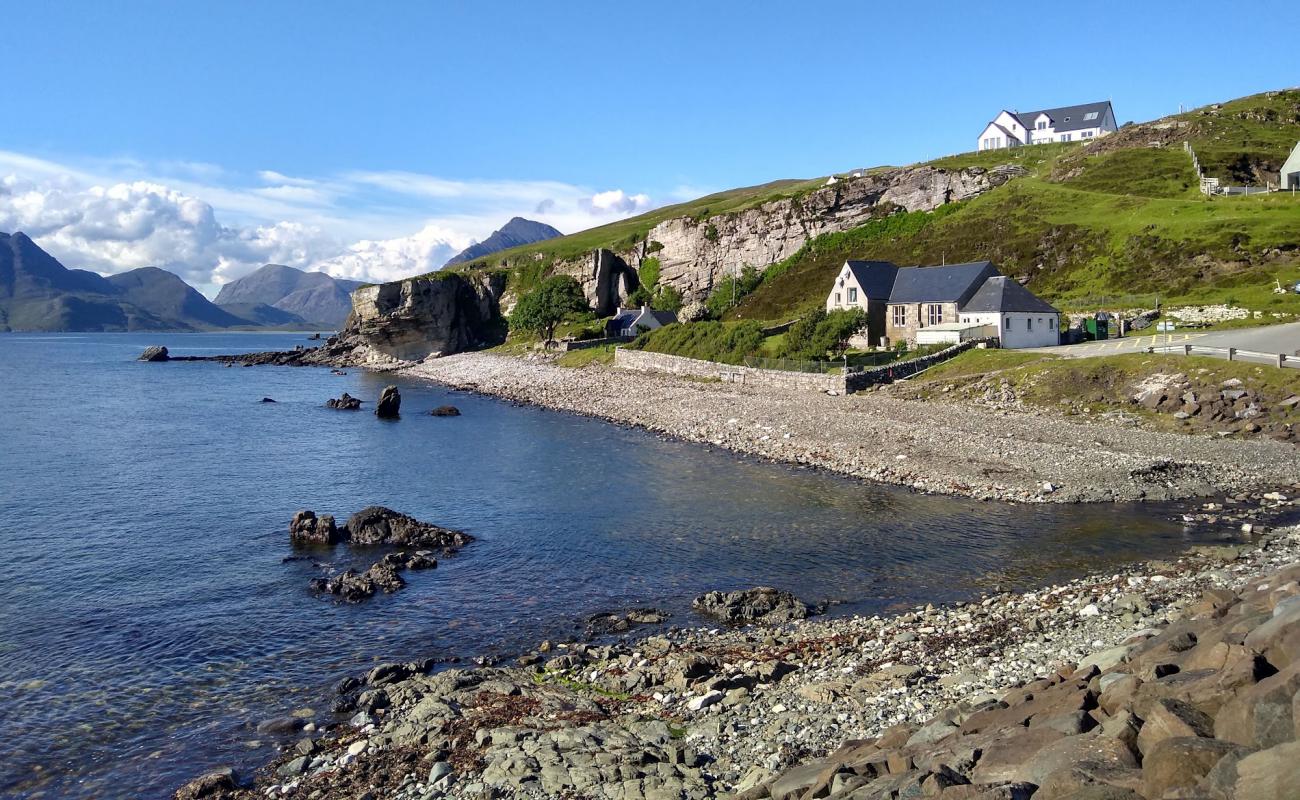 Elgol Beach'in fotoğrafı taşlı kum yüzey ile
