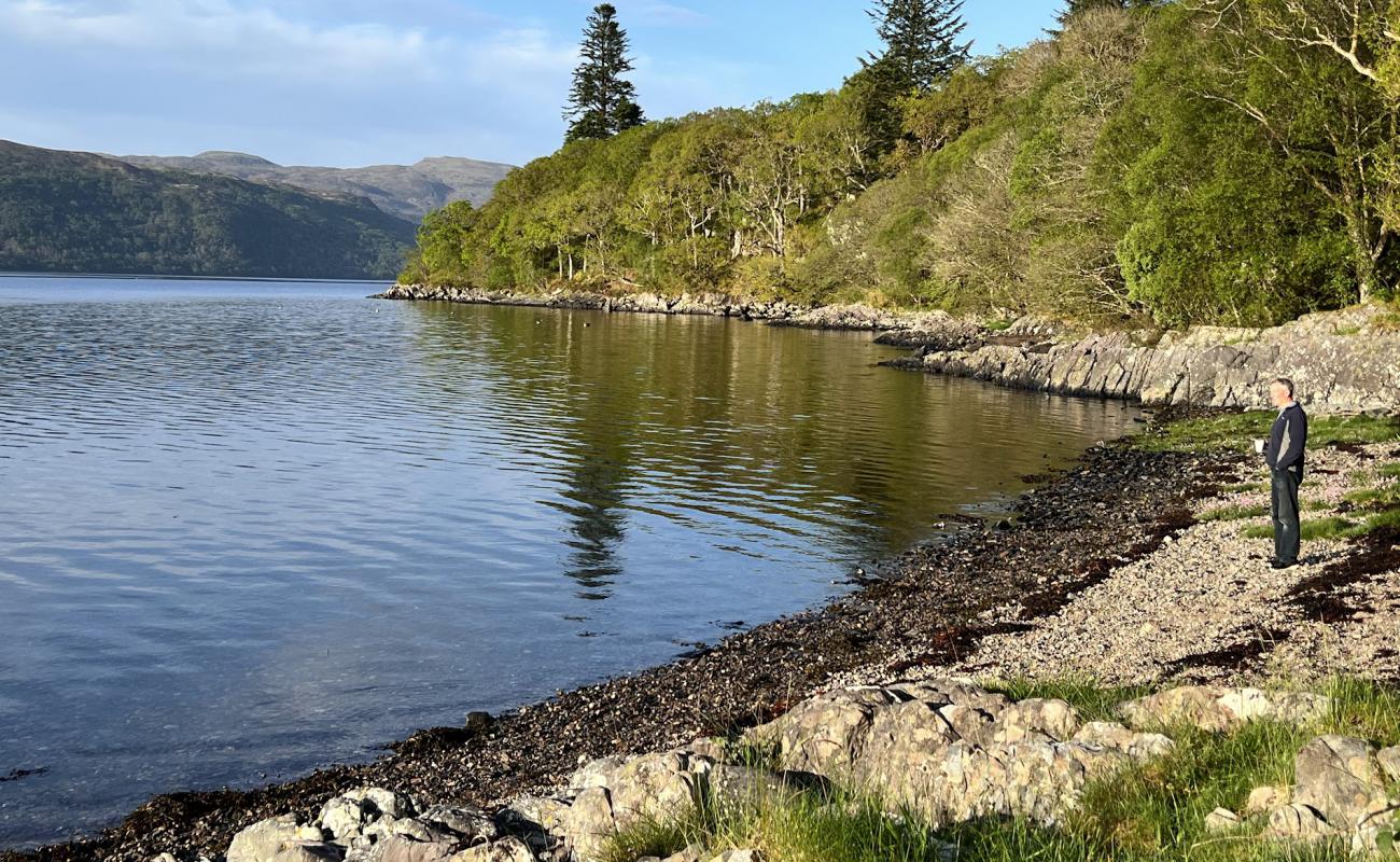 Salen Beach'in fotoğrafı kayalık arazi yüzey ile