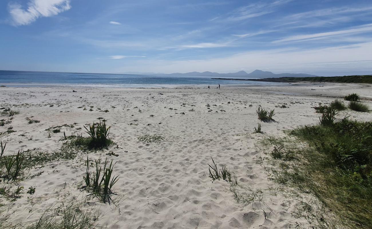 Castle Sween Beach'in fotoğrafı açık bej kum yüzey ile
