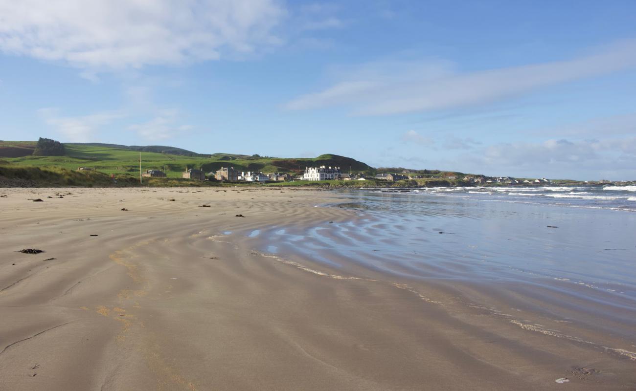 Machrihanish Bay Beach'in fotoğrafı açık bej kum yüzey ile