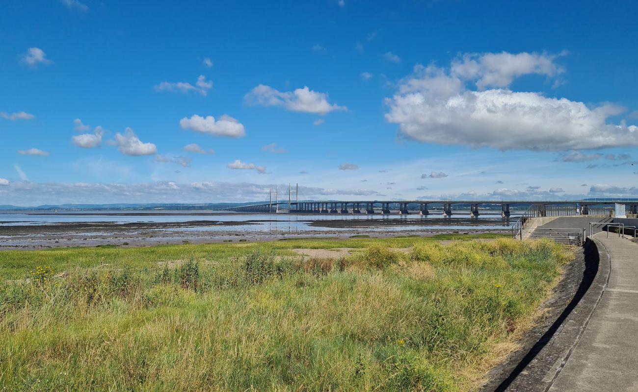 Severn Sahili'in fotoğrafı kayalık arazi yüzey ile