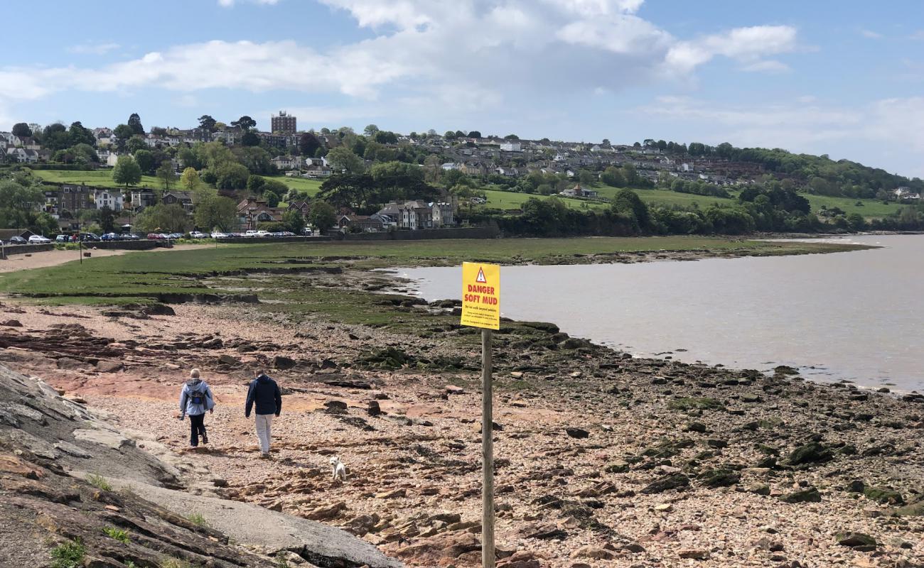 Portishead Plajı'in fotoğrafı kayalık arazi yüzey ile