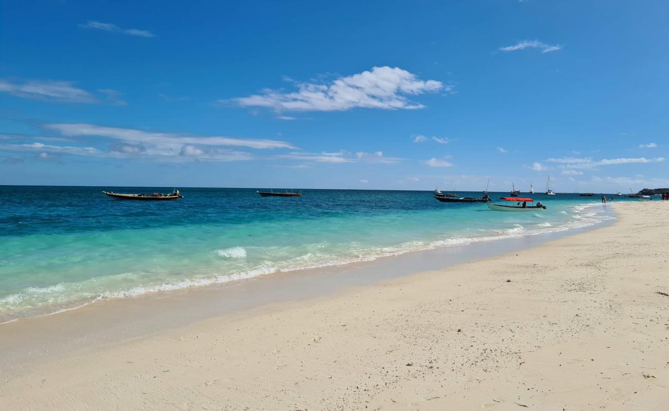 Kendwa Public Beach'in fotoğrafı beyaz ince kum yüzey ile