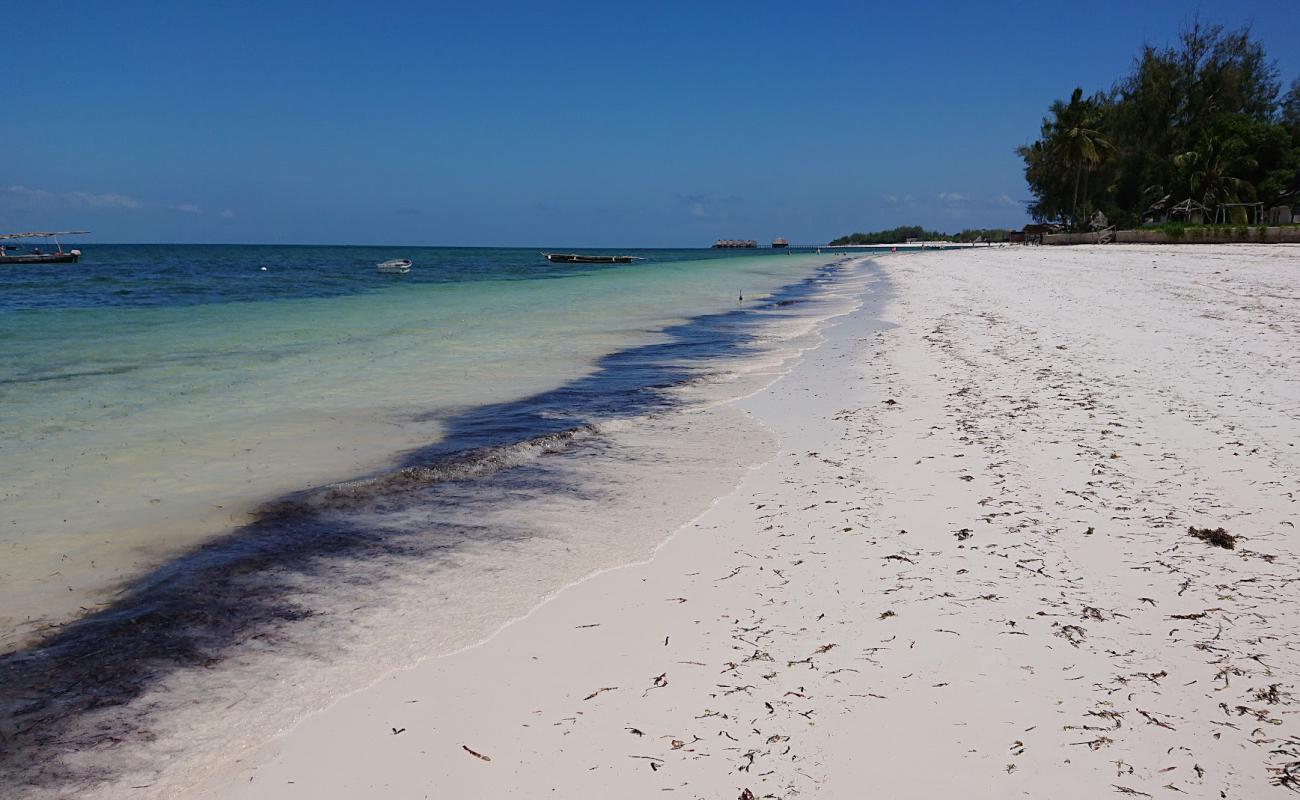 Michamvi Sunset Beach'in fotoğrafı parlak ince kum yüzey ile