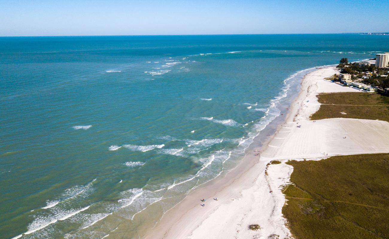 Siesta Key beach'in fotoğrafı beyaz kum yüzey ile