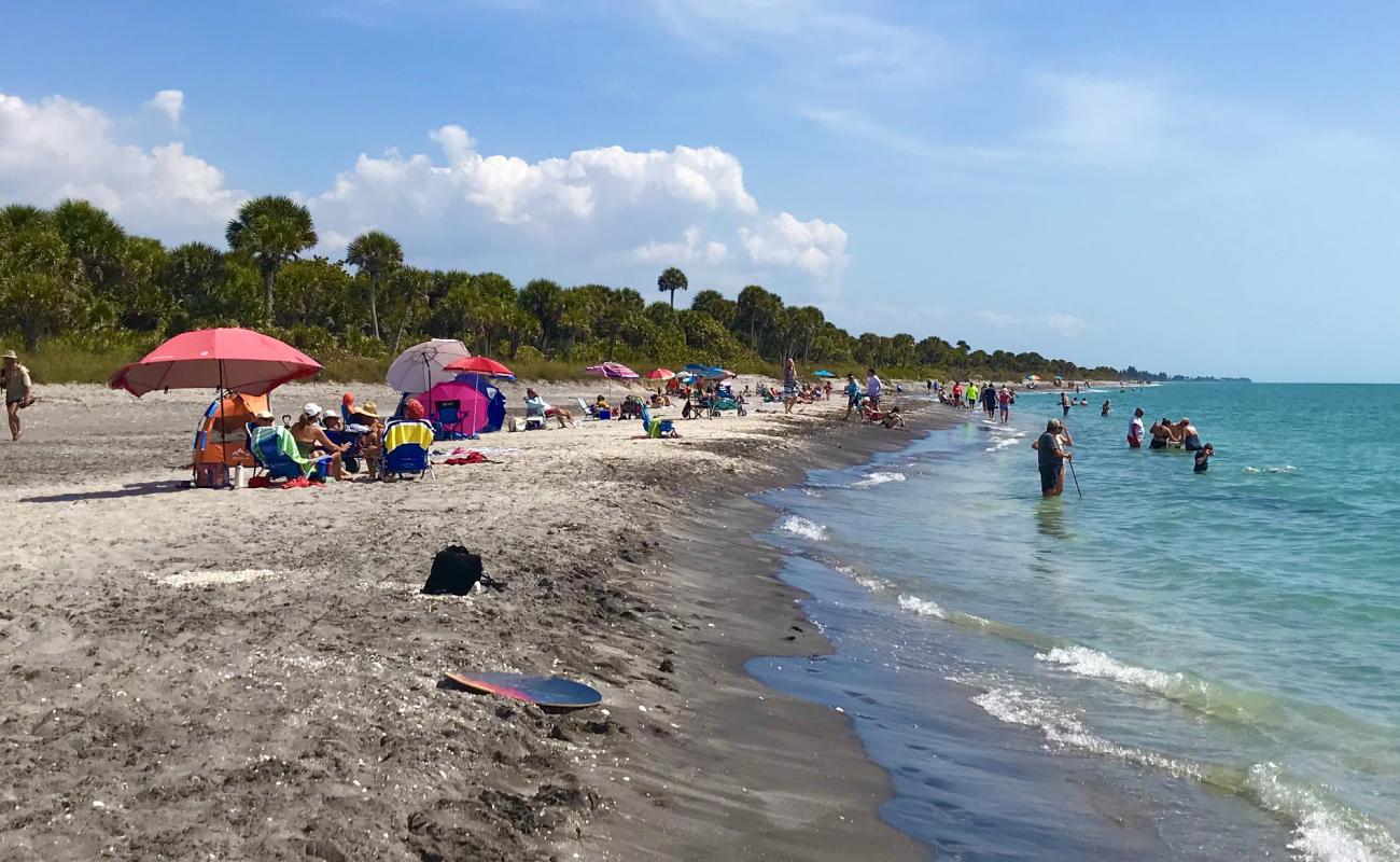 Caspersen beach'in fotoğrafı taşlı kum yüzey ile