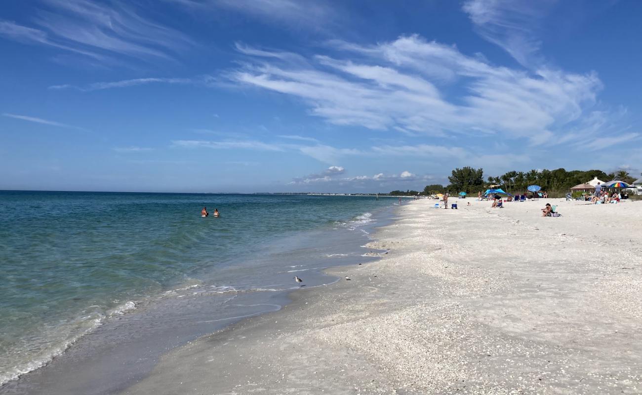 Gasparilla Island beach'in fotoğrafı açık bej kum yüzey ile