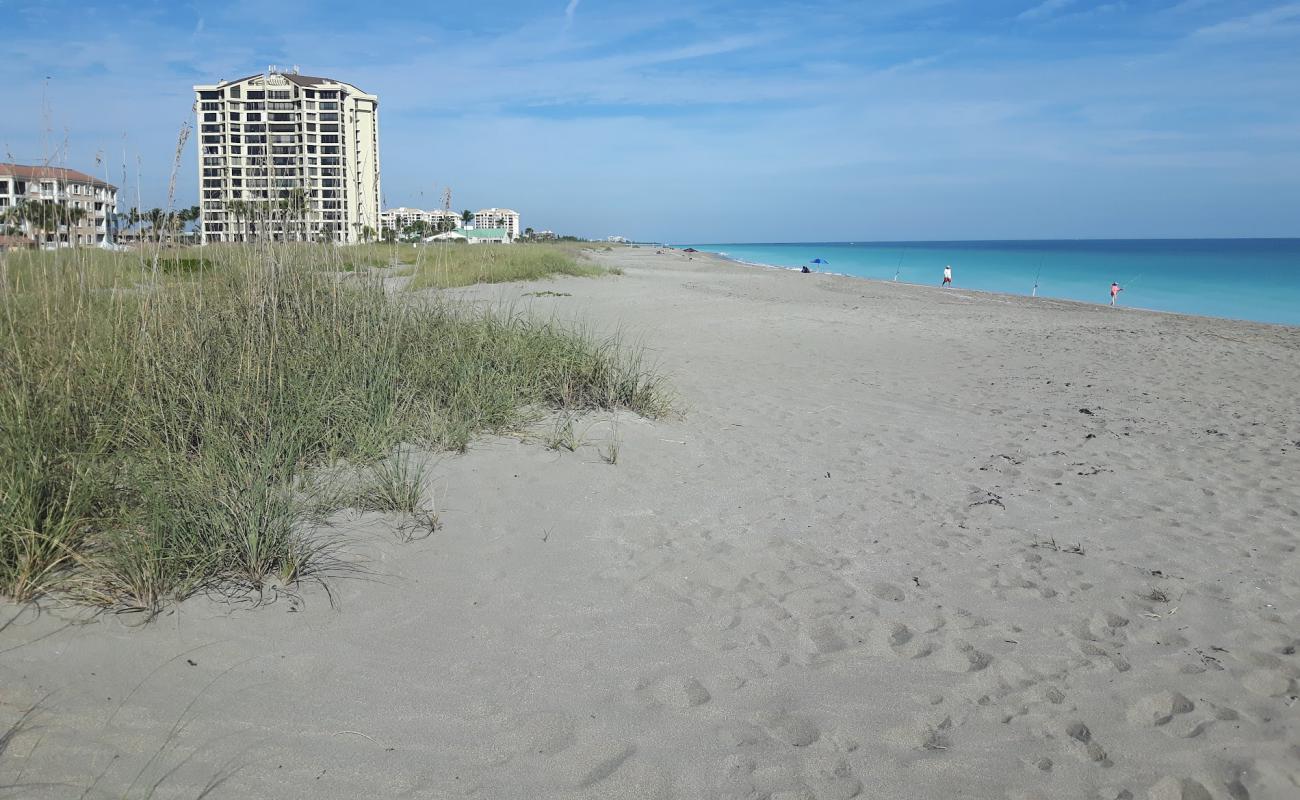 Blue Heron beach'in fotoğrafı açık bej kum yüzey ile