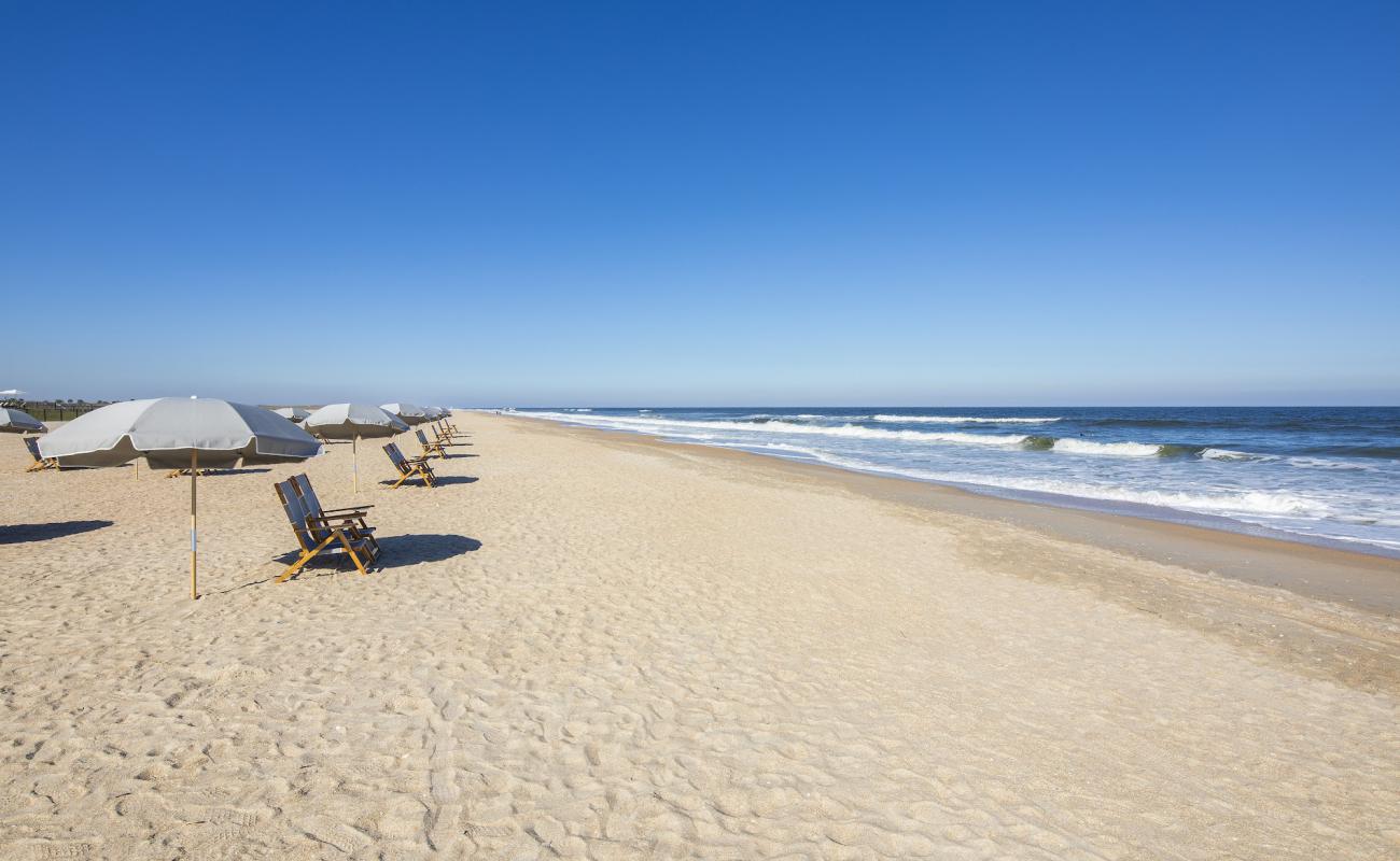 St. Johns Pier beach'in fotoğrafı parlak kabuk kumu yüzey ile