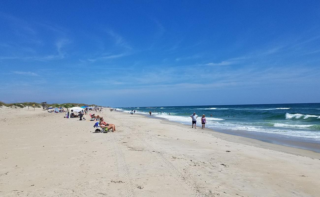 Coquina beach'in fotoğrafı parlak kum yüzey ile