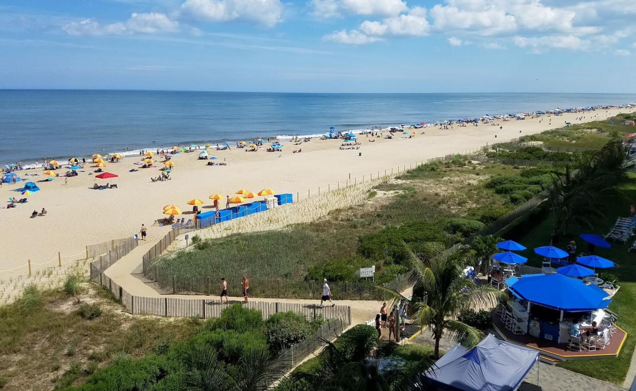 Ocean City beach II'in fotoğrafı açık bej kum yüzey ile