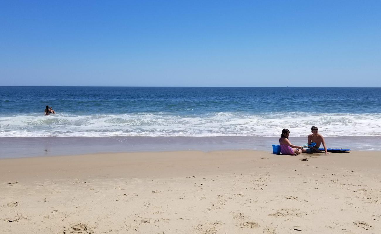 Bethany Beach I'in fotoğrafı parlak kum yüzey ile