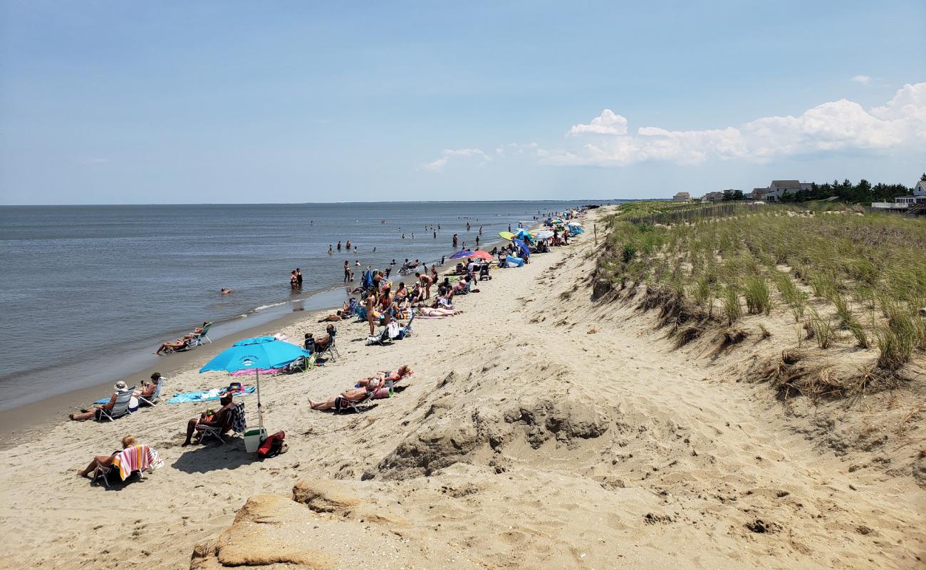 Broadkill Beach'in fotoğrafı parlak kum yüzey ile