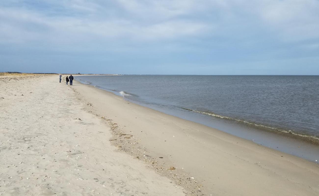 Fowler Beach'in fotoğrafı gri kum yüzey ile