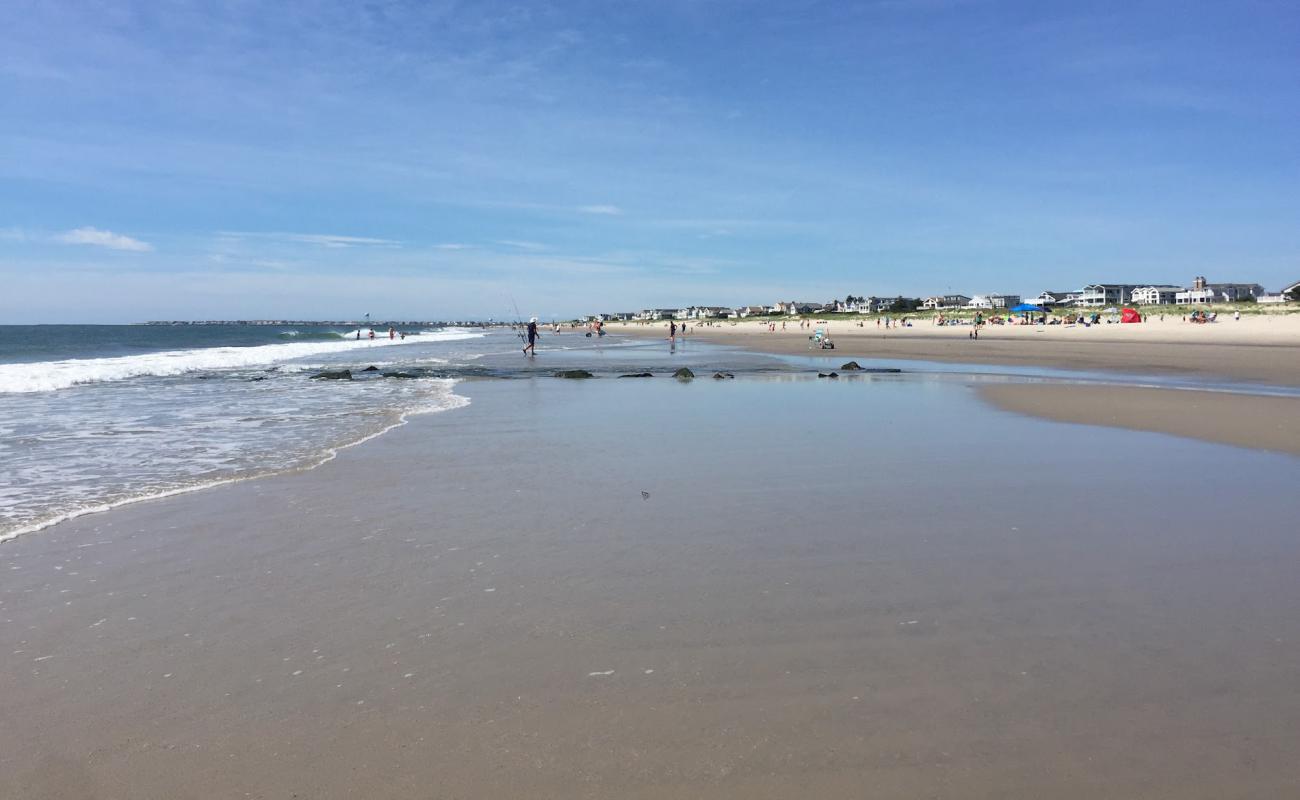Sea Isle City Beach'in fotoğrafı açık bej kum yüzey ile