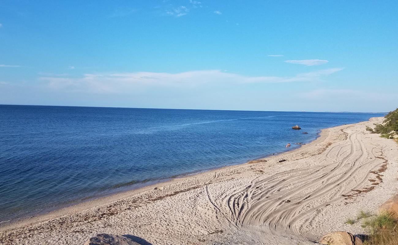 Reeves Beach'in fotoğrafı gri kum yüzey ile