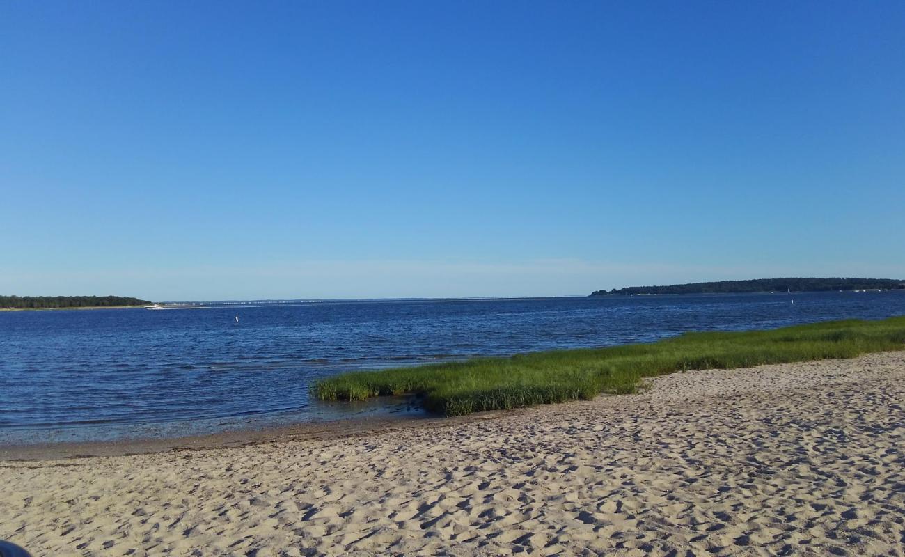 Swift's Beach'in fotoğrafı parlak kum yüzey ile