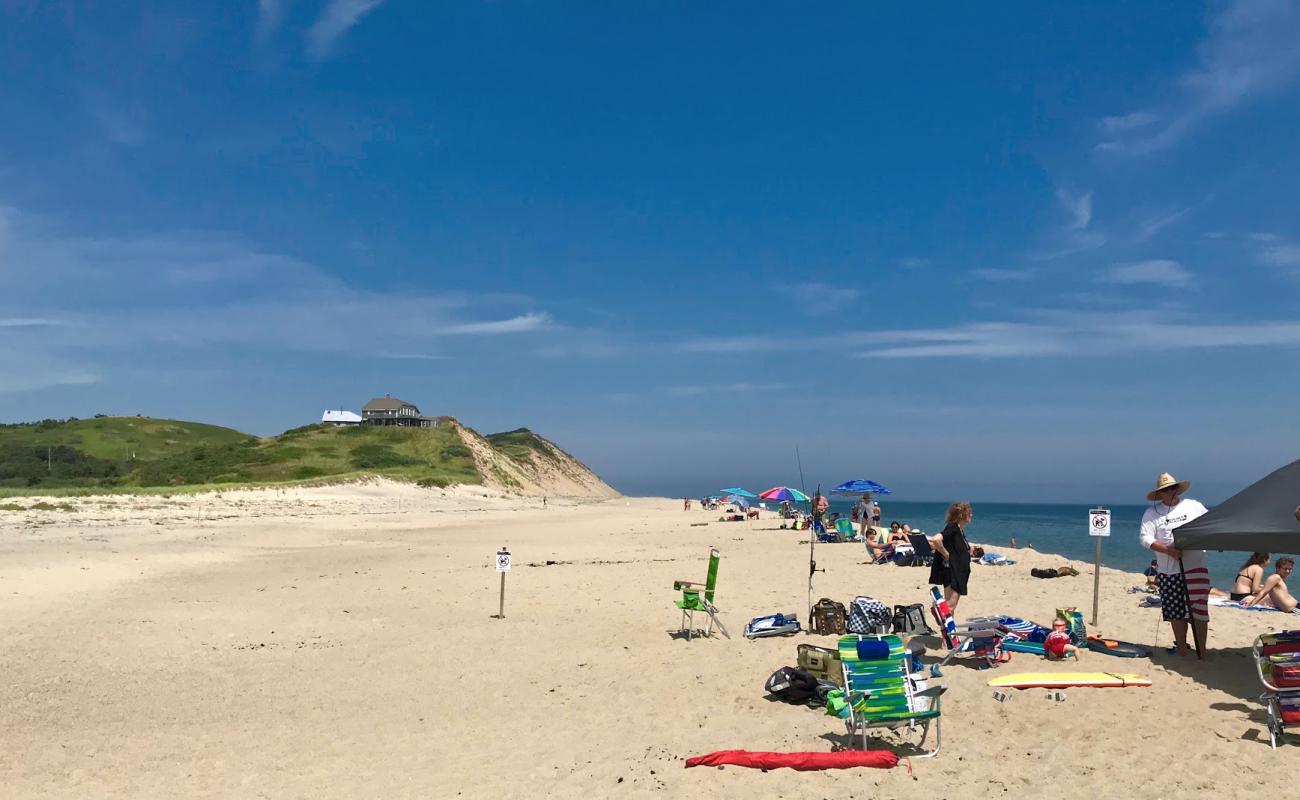 Ballston beach'in fotoğrafı i̇nce bej kum yüzey ile