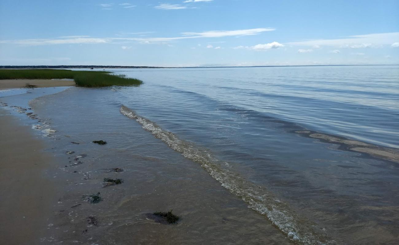 Lieutenant Island beach'in fotoğrafı parlak kum yüzey ile