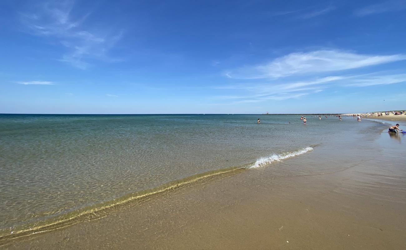 Scusset beach'in fotoğrafı parlak kum yüzey ile