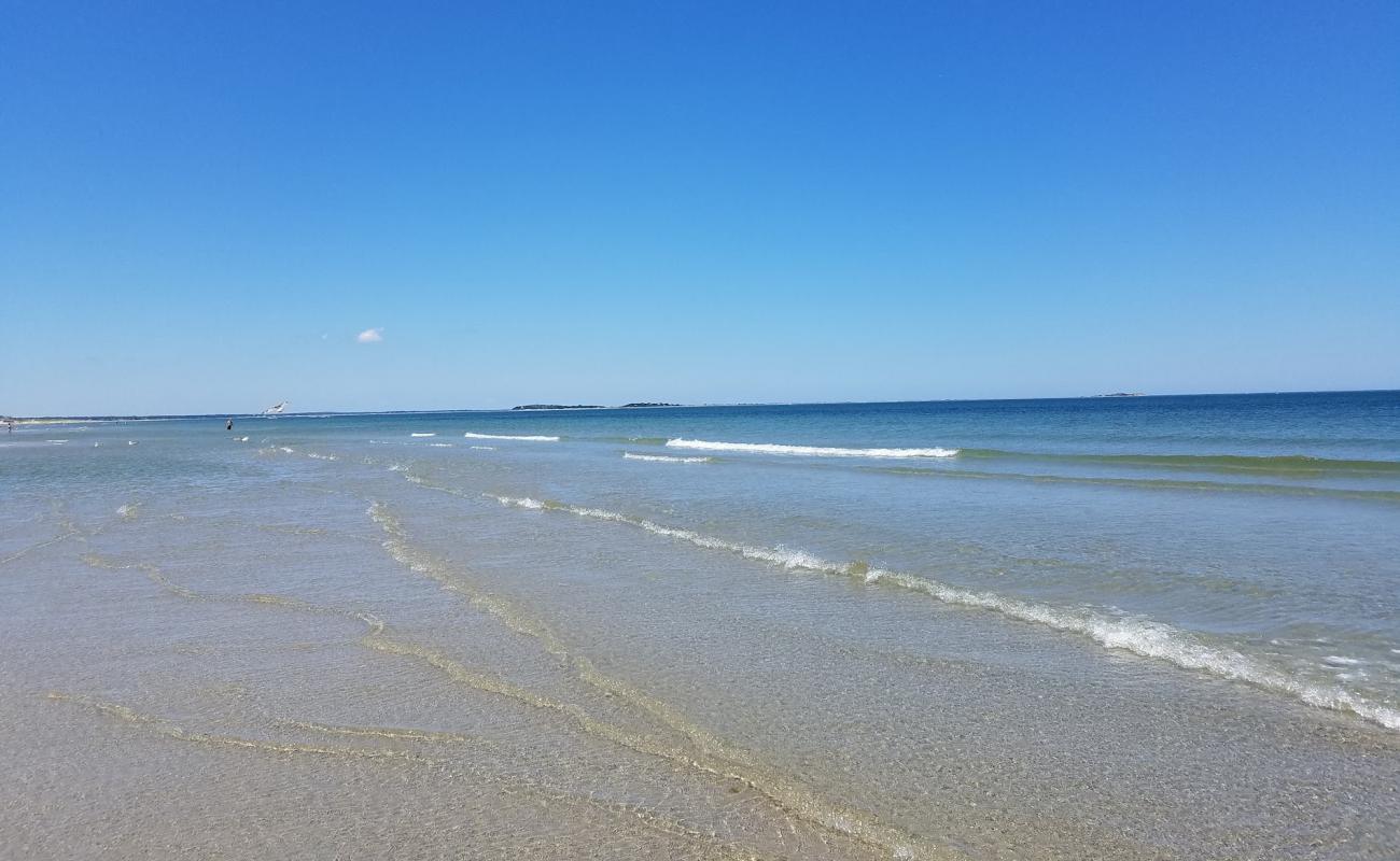 Plymouth Long Beach'in fotoğrafı çakıl ile kum yüzey ile