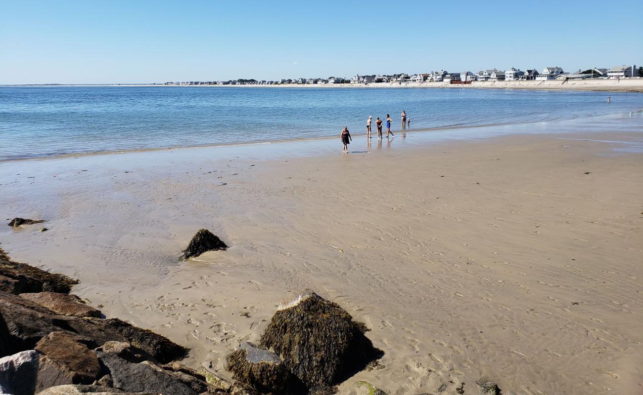 Green Harbor beach'in fotoğrafı parlak kum yüzey ile