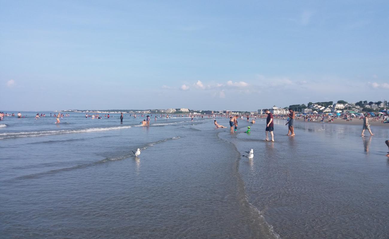 Nantasket beach'in fotoğrafı açık bej kum yüzey ile