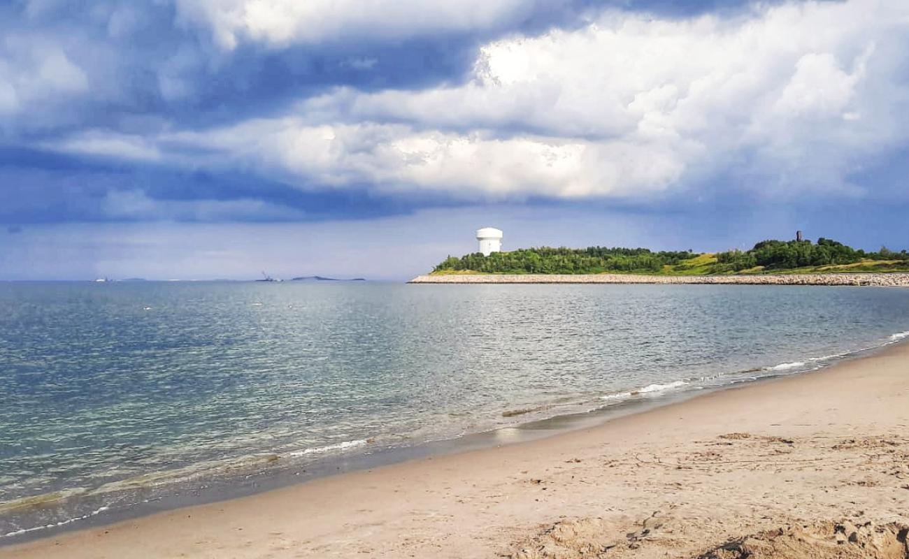 Yirrell beach'in fotoğrafı açık bej kum yüzey ile