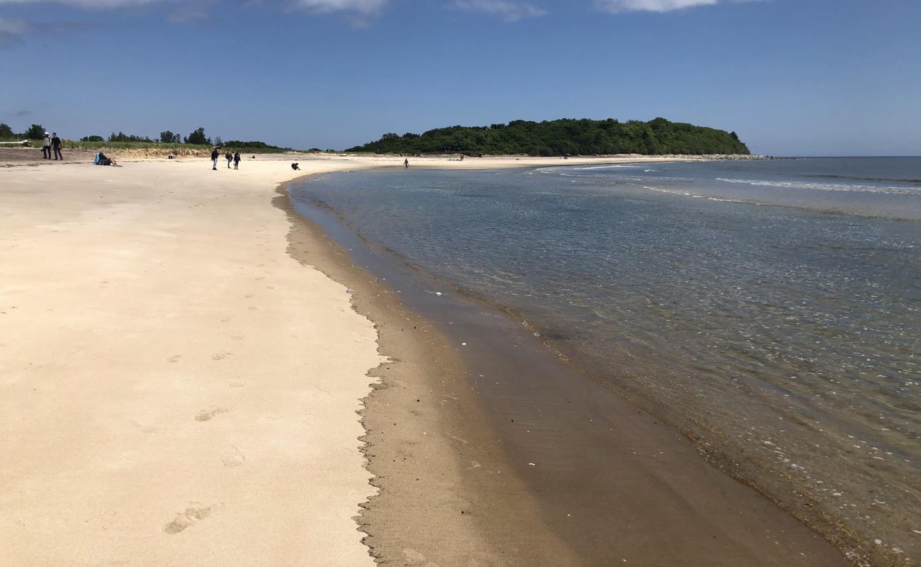 Plum Island beach'in fotoğrafı açık bej kum yüzey ile