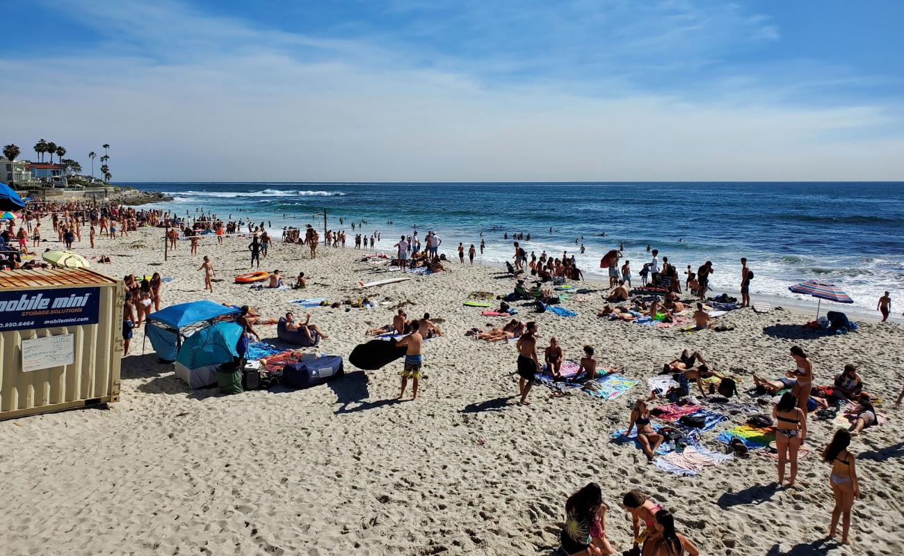 Marine Street beach'in fotoğrafı parlak kum yüzey ile