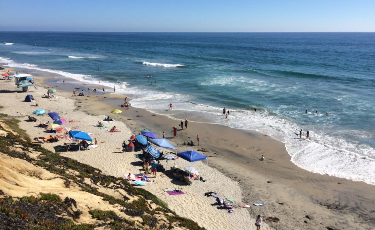 South Carlsbad beach'in fotoğrafı parlak kum yüzey ile